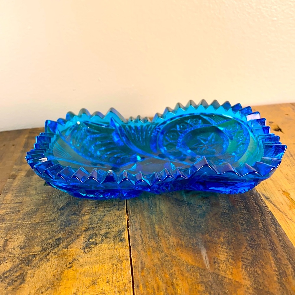 Depression Glass bowl, candy dish, ashtray